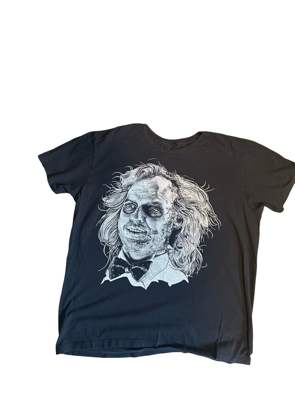 Beetlejuice Black Crewneck Tee XL